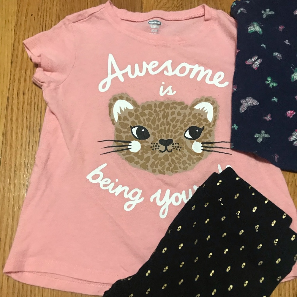 Old Navy toddler girls bundle pants shorts shirts - Picture 7 of 11